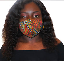 Load image into Gallery viewer, YAA Ankara Face Mask
