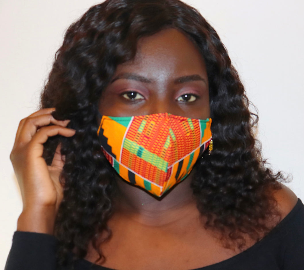 OHEMA Kente Face Mask