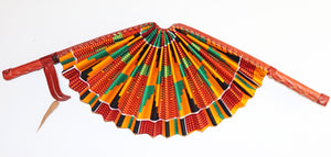 Ohema Kente Print Fans